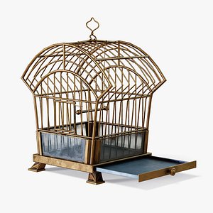 Birdcage Edwardian style 3D model