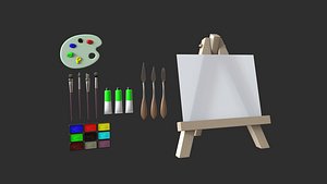 painting tools model