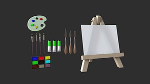 painting tools palette