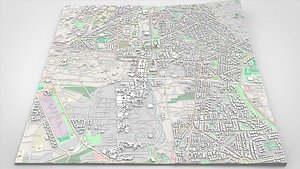 Cityscape Damascus Syria model