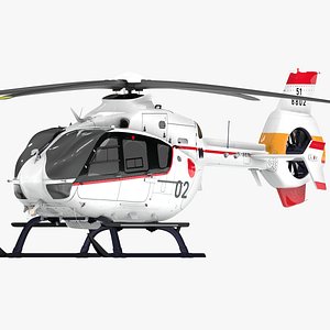 Eurocopter EC-135 JAPAN Maritime Self Defense Force L1988 3D model