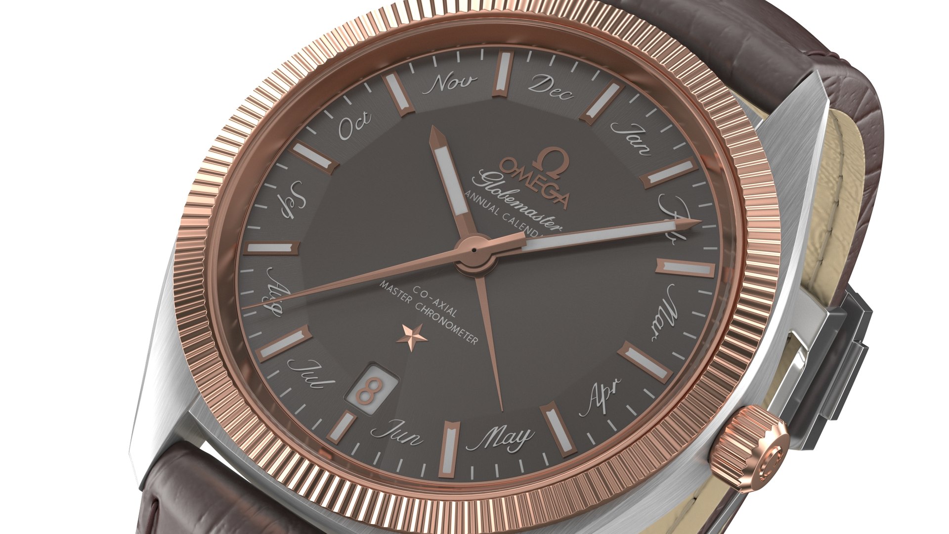 Omega Globemaster Gold 3D model https://p.turbosquid.com/ts-thumb/xc/6tUFdh/8H/omegaglobemastergold004/jpg/1690248254/1920x1080/fit_q87/1ca0fba8b21f5f1949b751a4397807f71c7aab31/omegaglobemastergold004.jpg