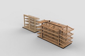 Bakery display 03 3D model