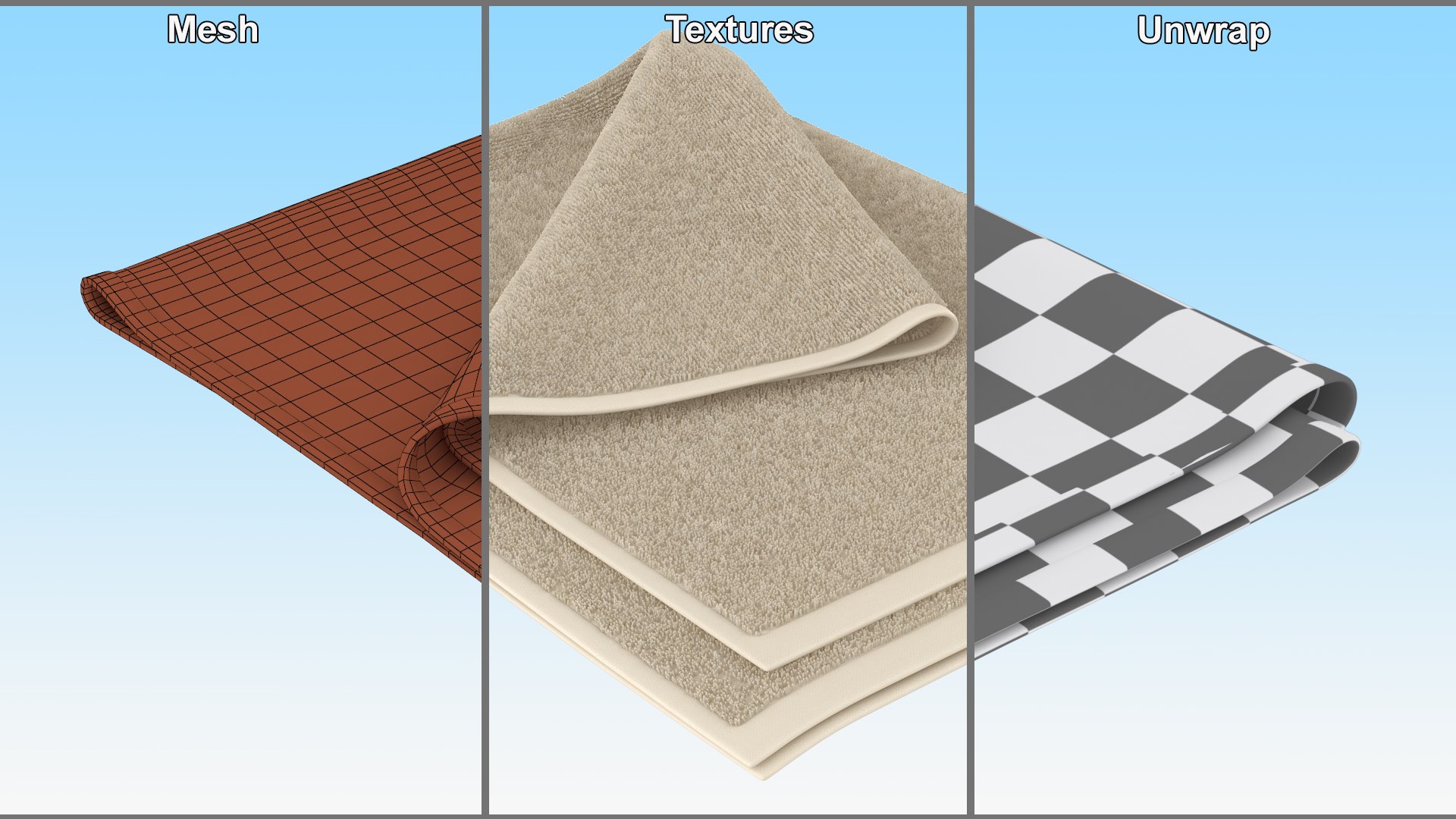 3D Folded Bath Towel Fur model https://p.turbosquid.com/ts-thumb/xc/9H0phg/Wh/folded_bath_towel_fur_011/jpg/1732224636/1920x1080/fit_q87/304cf3be2050cbeb6ef3d683af7533a0173ae3e7/folded_bath_towel_fur_011.jpg