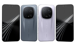 3D Honor Magic8 RSR Porsche Design Gray And Violet model