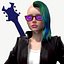 Ragazza rock star