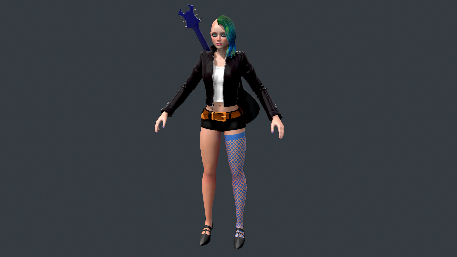 3D Rock Star Girl model https://p.turbosquid.com/ts-thumb/xc/D7S1UQ/Hm/turn/png/1689115697/1920x1080/turn_fit_q99/43754e87e2821d9898cd695120e5098cdc9693ba/turn-1.jpg