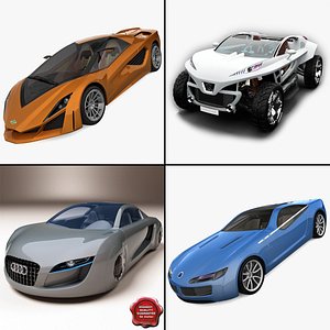 3d concept cars v2