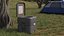 Dirty Portable Camping Toilet with Shit