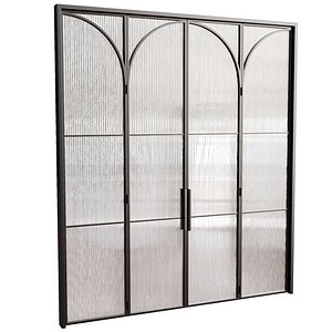 Glass door 3D model