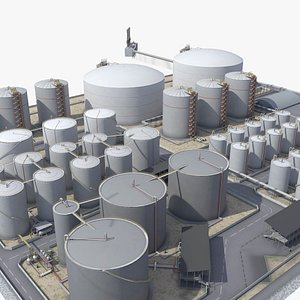 3D Liquefied Natural Gas Terminal