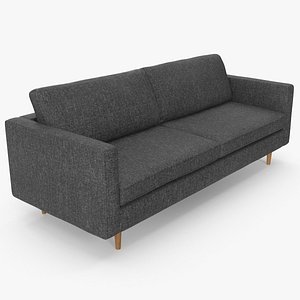 Sofa - Grey 3D model