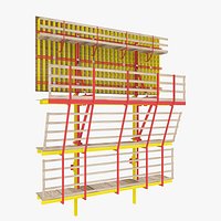 Climbing Formwork Rigged