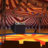 Circus Interior And Exterior