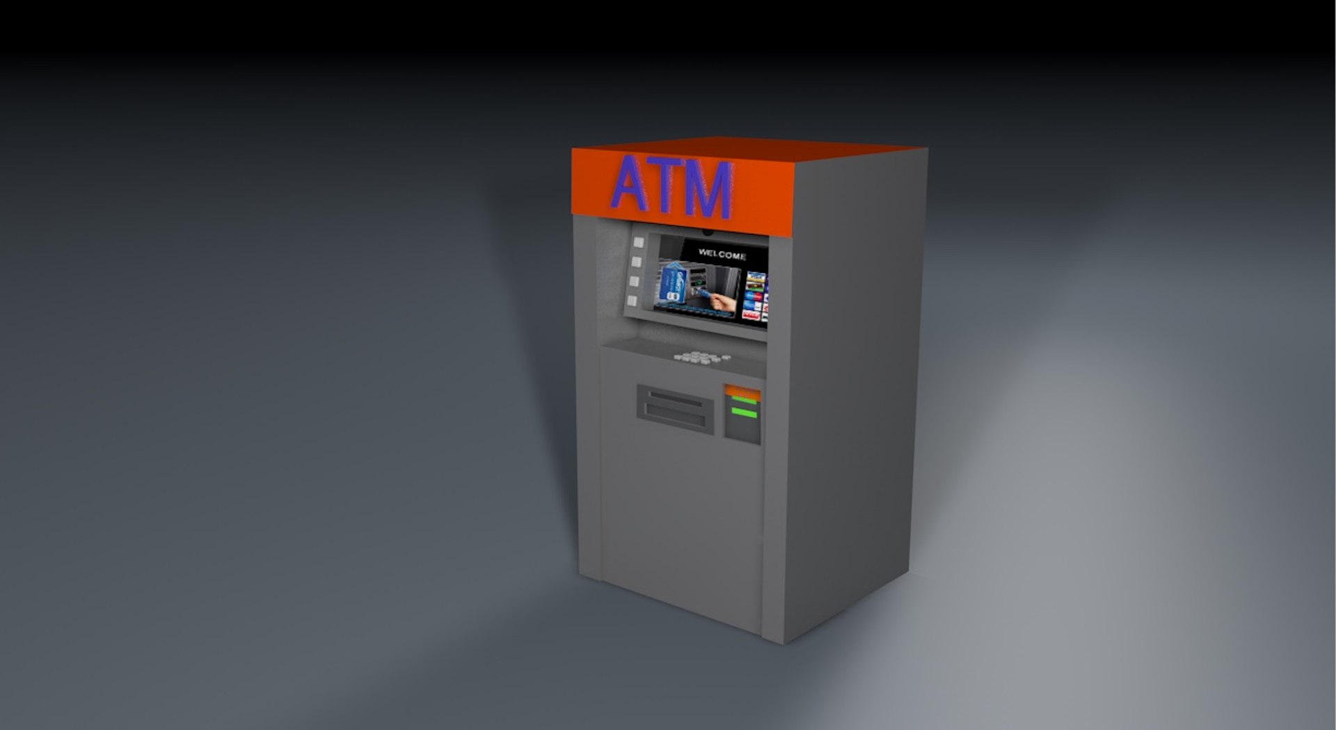 3D Atm Machine - TurboSquid 1240261