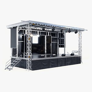3D Mobile Outdoor Stage