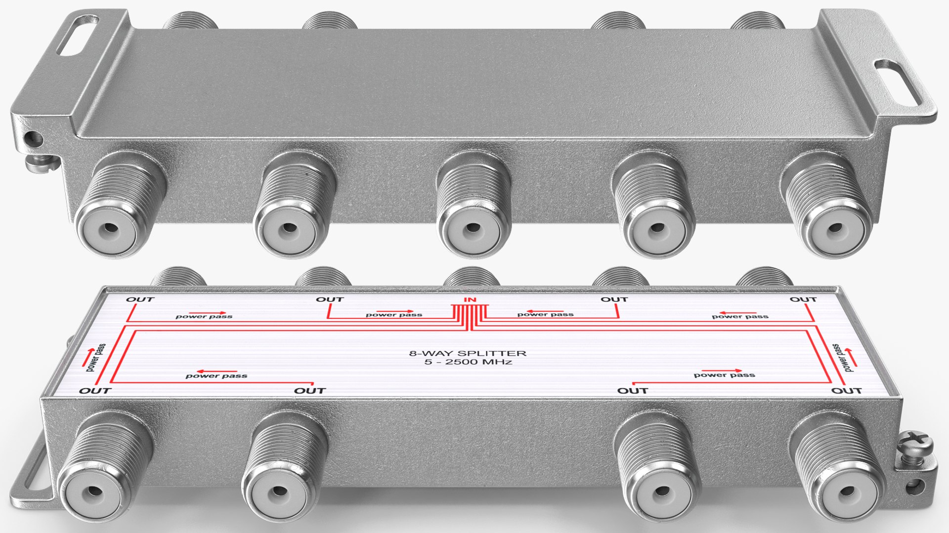 TV and Antenna 8 Way Coaxial Cable Splitter model https://p.turbosquid.com/ts-thumb/xc/jUhAN9/HO/tvandantenna8waycoaxialcablesplitterc4dmodel010/jpg/1629518684/1920x1080/fit_q87/921eacc3c7e4018e3049a6efac1f9c5f919b3ff1/tvandantenna8waycoaxialcablesplitterc4dmodel010.jpg