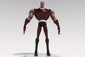 Action Game Character Model Cartoon