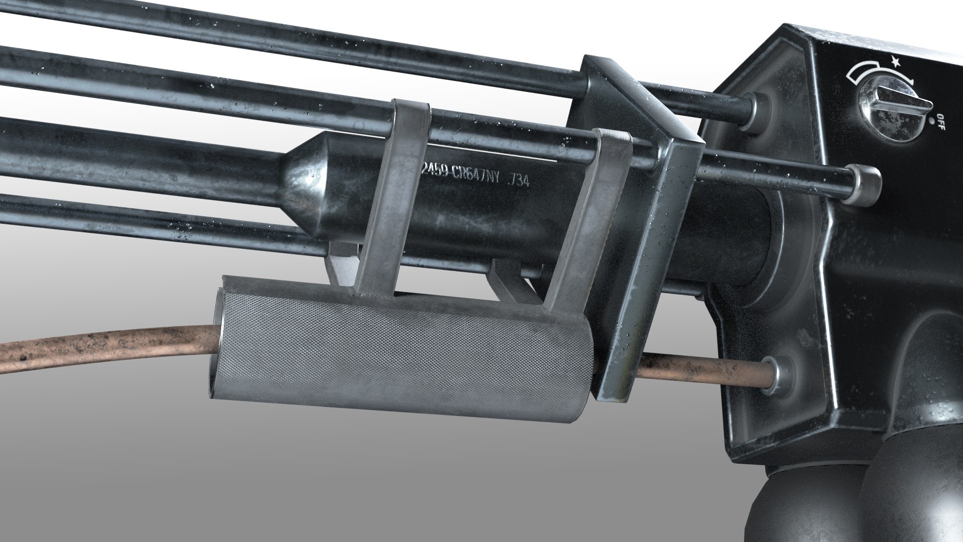 Flame Thrower 3D - TurboSquid 2038856