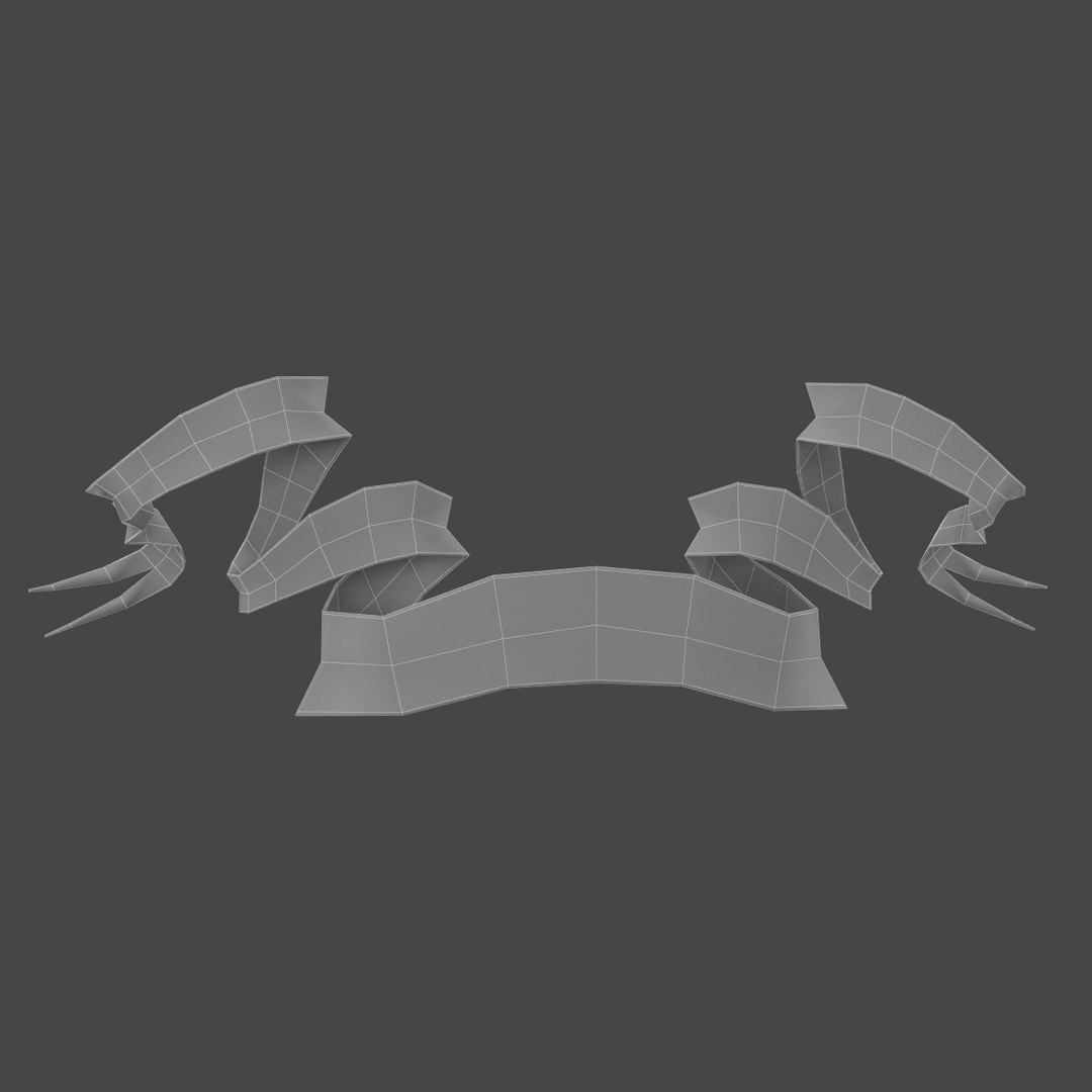 3d Ribbon Model
