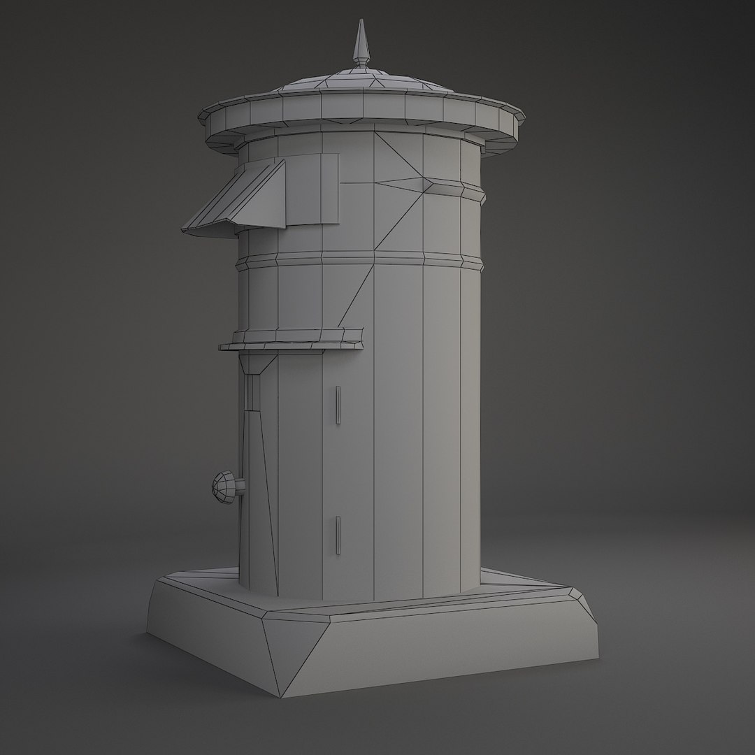 3D Asset Indian Post Box - TurboSquid 1356674