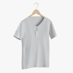Male V-Neck Hanging On Hanger With Tag