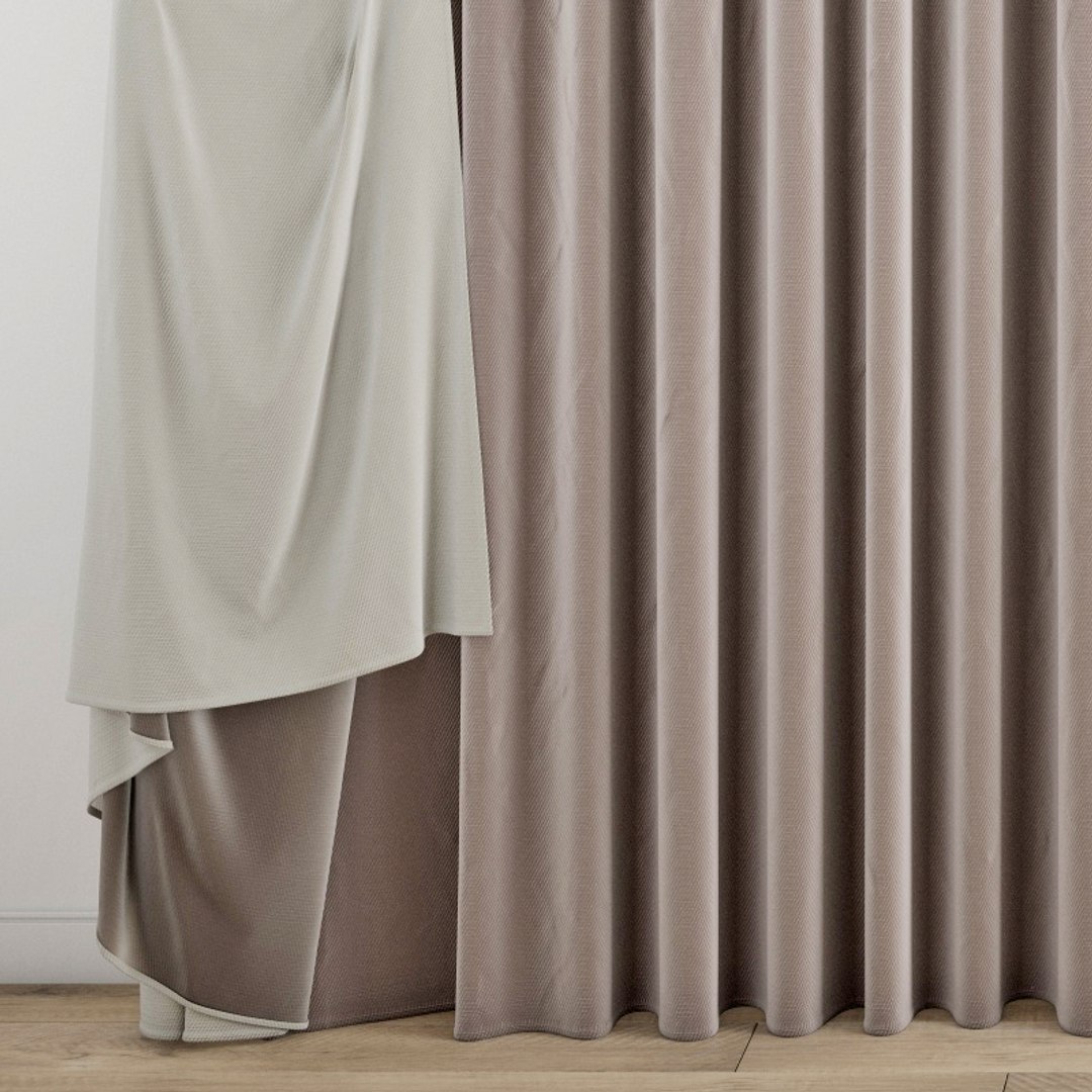 Curtain 295 3D Model - TurboSquid 1864907