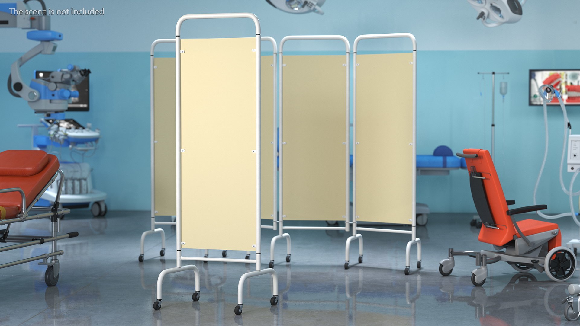 3D Mobile Hospital Panel Model - TurboSquid 1714322