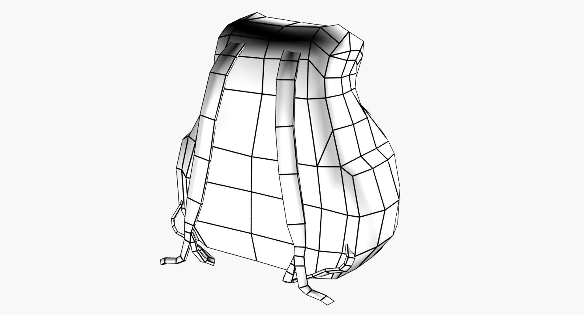 3d model backpack pack