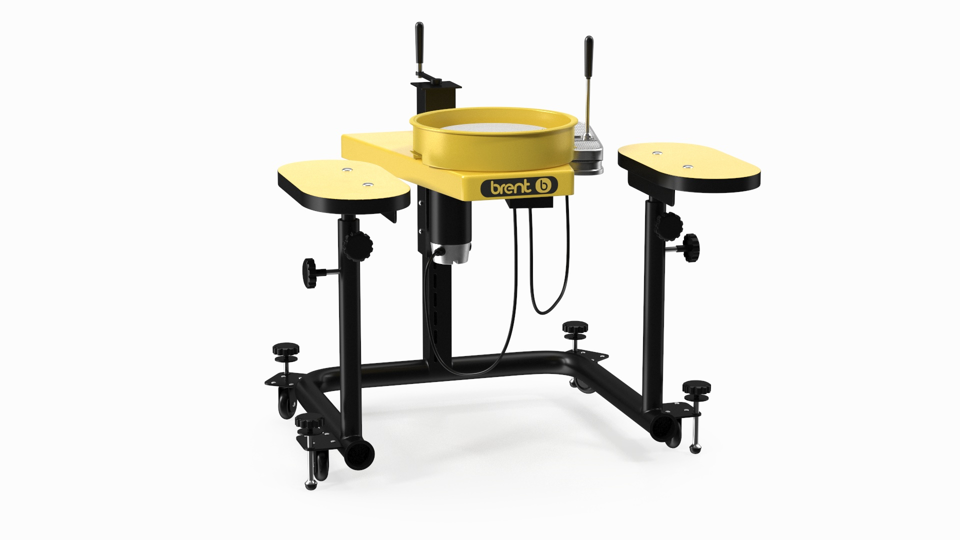 Pottery Wheel Brent Model B Yellow 3D Model TurboSquid 2076166