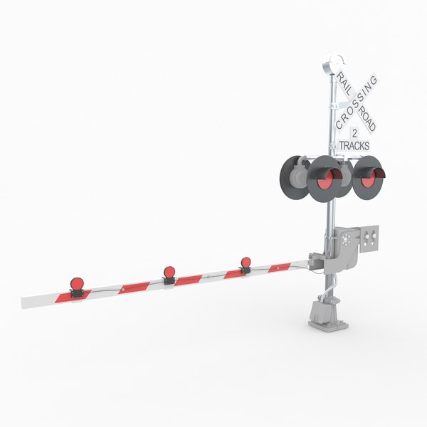 Railroad Crossing 3D Models for Download | TurboSquid