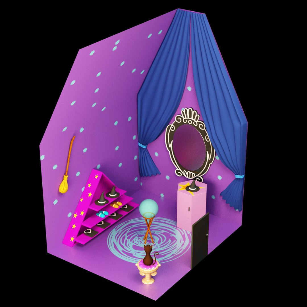 3D Model House Magic - TurboSquid 1388883
