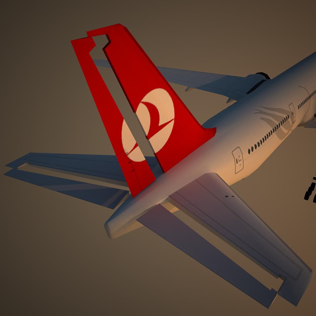 3d Boeing 777-300 Thy