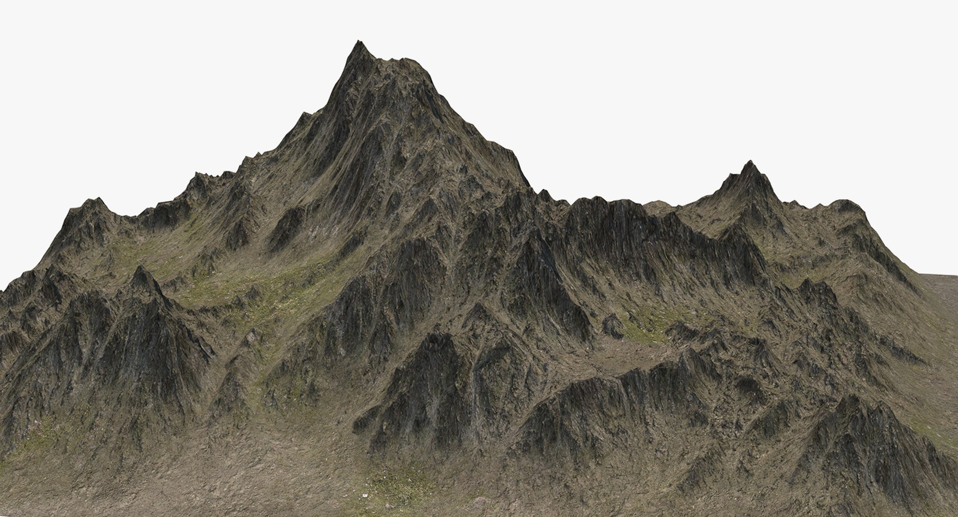 Mountain Peak 3D model preview