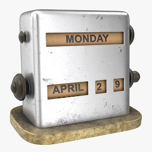 Vintage Desk Calendar