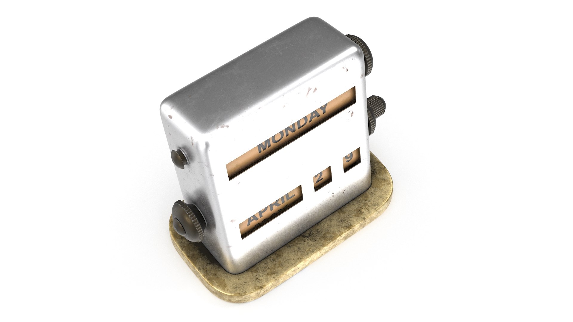 3D Vintage Desk Calendar TurboSquid 2230575 3D Vintage Desk Calendar TurboSquid 2230575