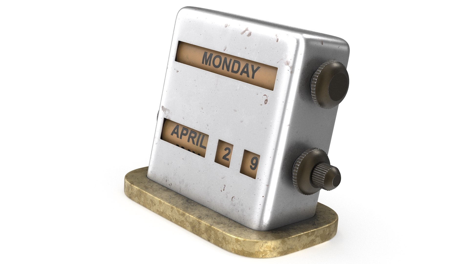 3D Vintage Desk Calendar TurboSquid 2230575 3D Vintage Desk Calendar TurboSquid 2230575