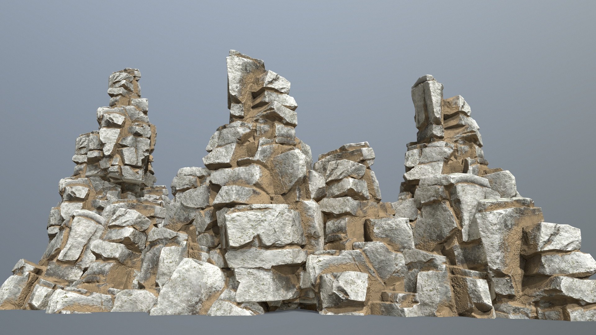 Desert Rocks 3D - TurboSquid 2087008