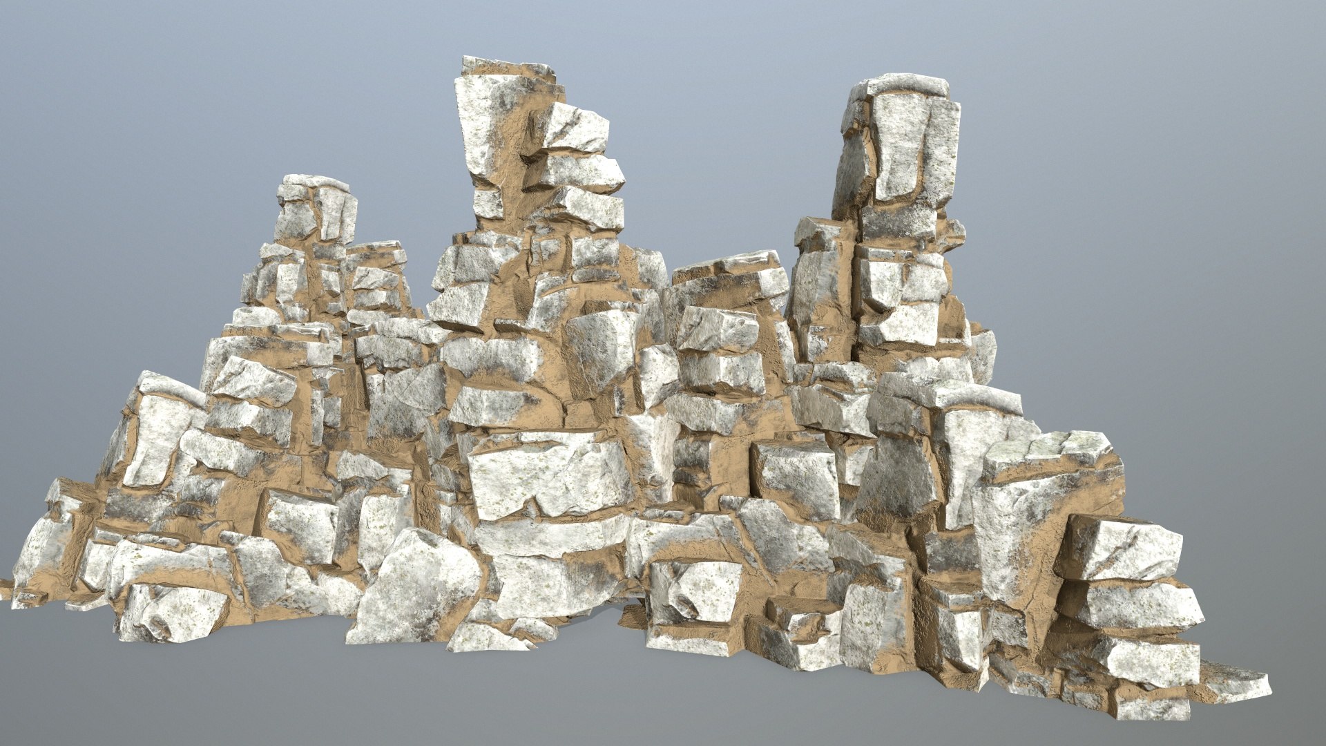 Desert Rocks 3D - TurboSquid 2087008
