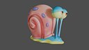 Gary The Snail Cinematic Character