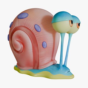 Gary The Snail Cinematic Character
