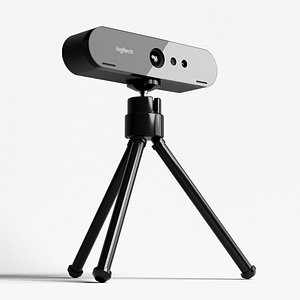 Logitech BRIO UHD 4K Webcam and Tripod
