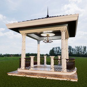 pavilions roda 3D model