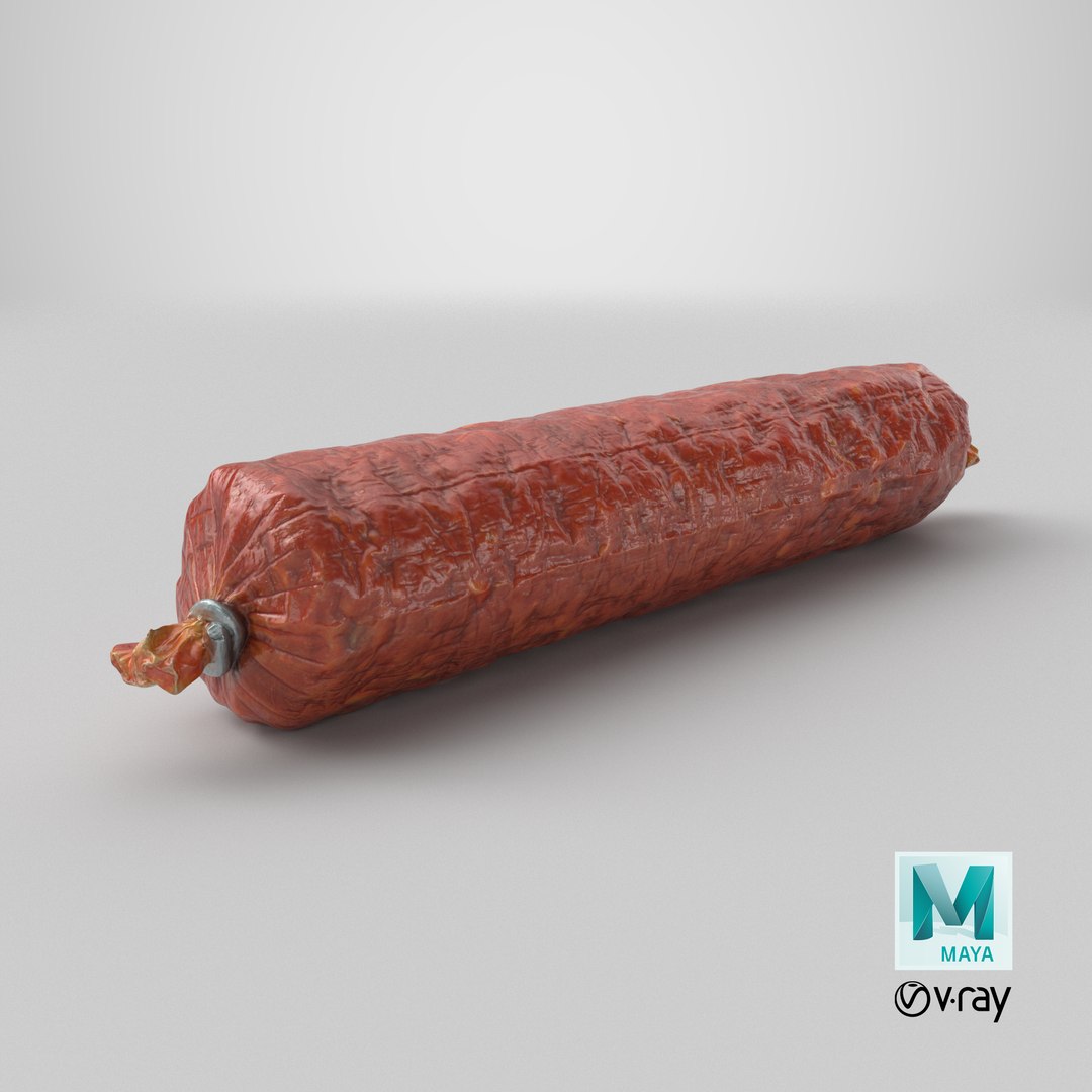 3D Chorizo model https://p.turbosquid.com/ts-thumb/xd/YNpoPK/9g/stemcell_maya_vray_render/png/1731373140/1920x1080/fit_q87/0d1f68de4f533447083b97224f37f8f6e71a34e8/stemcell_maya_vray_render.jpg