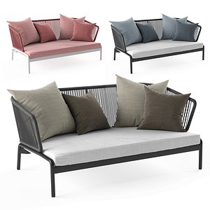 Roda Spool 2-seat Sofa 3D