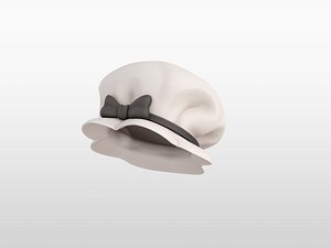 Hat007 Maid Hat 3D