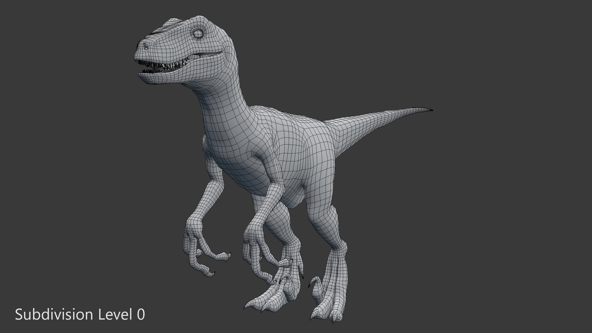 Realistic Raptor 3D Model - TurboSquid 1245365