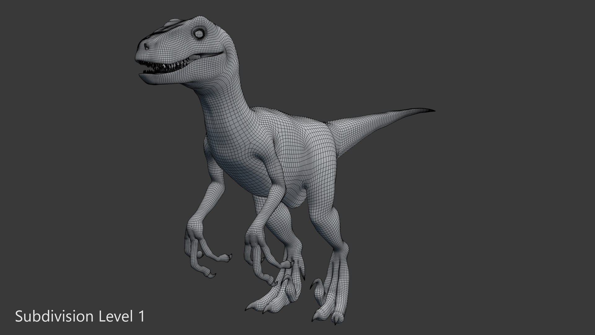 Realistic Raptor 3D Model - TurboSquid 1245365