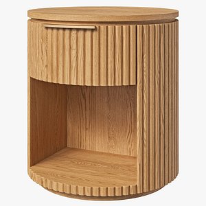 3D Restoration Hardware nightstand Byron