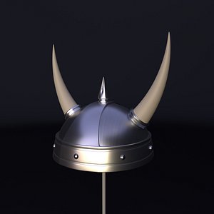 viking helmet 3D model